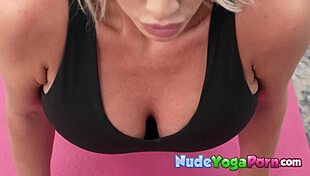 Charli Phoenix Practices Nude Yoga