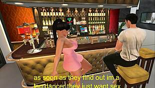 kim's friend dancing lap dance