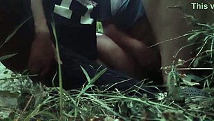 why are these girls flying into orgasm with outdoor masturbation?