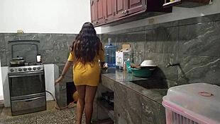 i removed bait from stepbrother's penis in kitchen for luxurious blowjob