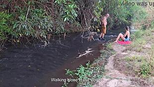 did those strangers get caught fucking at the waterfall