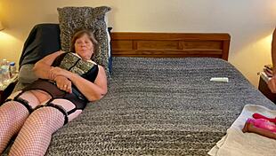 Oh Wow, GILF Carmen Angel Is Granny Bijou's Great Cocksucking Old Slut!