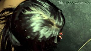 Wife sucking strangers at swing house gloryhole