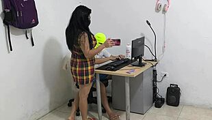 A Dirty Neighbor Asks For Cock And Acts Like A Snail