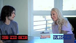 Step Mom Gives Blindfold Surprise To Step Son!