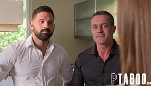 Hey, Renato and Lorenzo give Angelica Heart a load from both ends in this hardcore scene