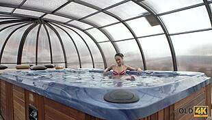 Old4k Handsome Angie Moon Makes Awesome Love To Flawless Young 18+ Model