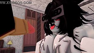 Bunny Girl Teases So I Fuck Her Throat Rough!