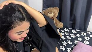 My taboo milf stepmom can't contain herself and accepts me to fulfill her fantasies