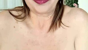 Stepmother Teases Stepson with Huge Breasts!