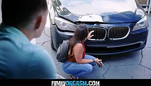 Oh Yes, Blast That Big Booty Cougar in the Kitchen!