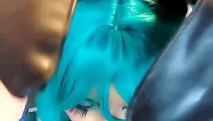 soy una conejita muy traviesa riding in cowgirl