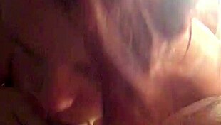 Wife deepthroats cock long down her throat