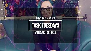 A cooking task for cumsluts - miss faith raes femdom audio cei cum eating instructions - hd 1080p mp4