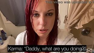 karma's first confession - karma submits to her stepdad in taboo pov