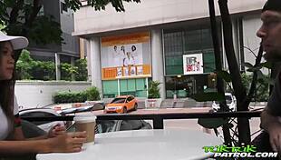 Tuktukpatrol teen takes the big cock