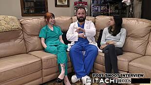 Freshman Gets Mandatory Hitachi Orgasm - Ditria Rose