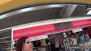 Wow! Perfect Czech Teen Seduced in Mall and POV Penetrated!