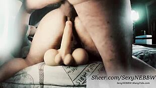 Dildo In Pussy Dick In Ass