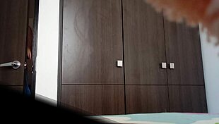 Hidden Cam Catches Argentinian Stepsister's Naked Shower Exit