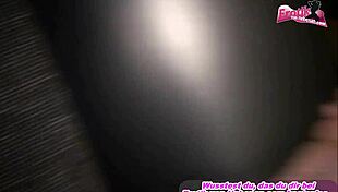 deutsche exfreundin dreht einen privat porno pov zuhause und schluckt