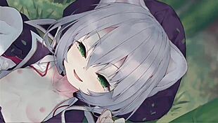 Hentai Cat Girl Gets Fucked In Animation