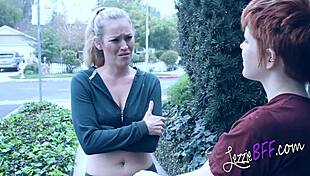 lezzie bff party turns into hot lesbian threesome 😍