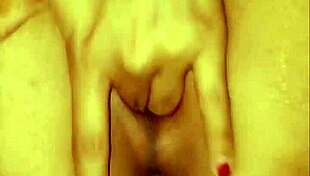 my cute little stepsister masturbates her sexy pussy very nicely