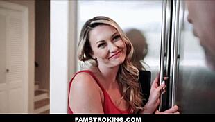 Hot Blonde Teen Stepdaughter Seduces Big Cock Stepdad for Family Sex Beside Stepmom - Adira Allure Filthy Rich Audrey Miles