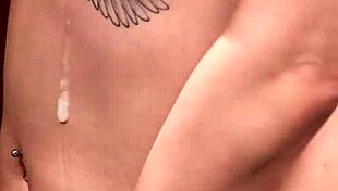 Peculiar Looker Swallows Sperm Shot on Face