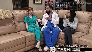 Freshman Gets Mandatory Hitachi Orgasm - Ditria Rose