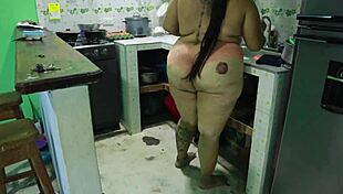 Fucking Girlfriend's Sister in Kitchen