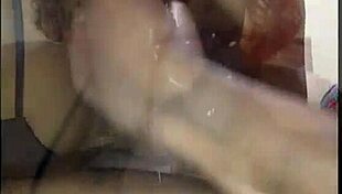 Deepthroat Slut Takes On Big Black Cock