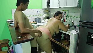 Fucking Girlfriend's Sister in Kitchen