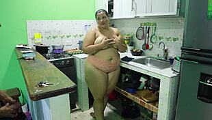 Fucking Girlfriend's Sister in Kitchen