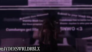 fucking a snowbunny fan on roblox