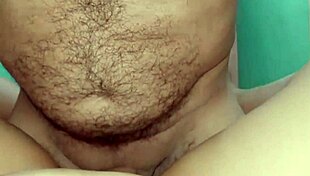 an amateur couple shares passionate moments at home in their homemade video