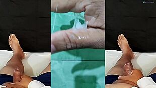 fiquei excitado pensando na minha ex namorada e bati uma punheta ficando com a mão toda gozada minha esposa não pode saber disso watch on sheer red