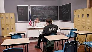 Fucking teacher just got an ass adira allure victor ray