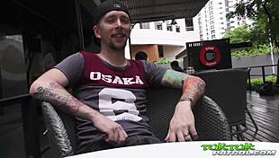 Tuktukpatrol teen takes the big cock