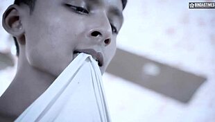 Intriguing Contrast: Big Boobs Milf House Owner And Two Male Servants In Desi Indian Setting