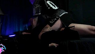 Bleubrutalrose Performs Wiccan Fetish Sex With Bbc Blowjob And Ass Worship