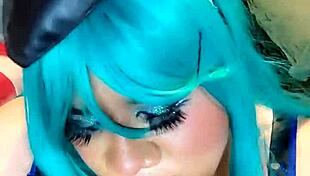 soy una conejita muy traviesa riding in cowgirl