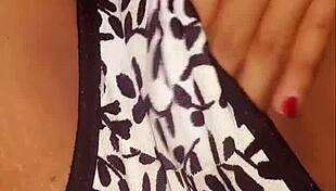 my cute little stepsister masturbates her sexy pussy very nicely