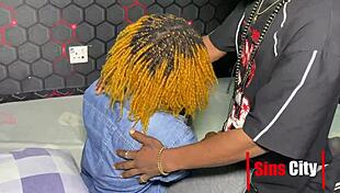 Kofi Fucks Petite Ebony Student in Doggystyle