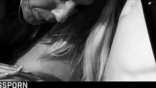 two big-titted sensual blondes milfs fucked in romantic threesome, licking pussies