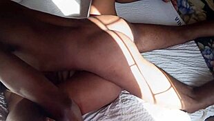 Long time no sex leads to intense amateur encounter