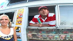 Kacey Jordan Bangs Her Mouth With Ice Cream Before Sex 😏