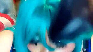 soy una conejita muy traviesa riding in cowgirl