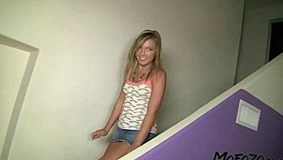 step sister gets cum on pussy